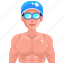 avatar, sport, swimmer, swimming 