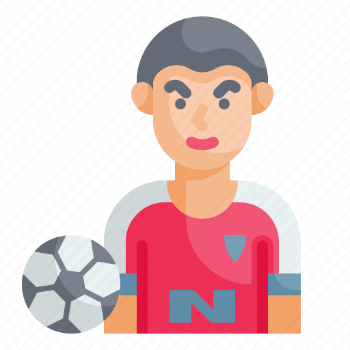 Football, soccer, player, athlete, man icon - Download on Iconfinder