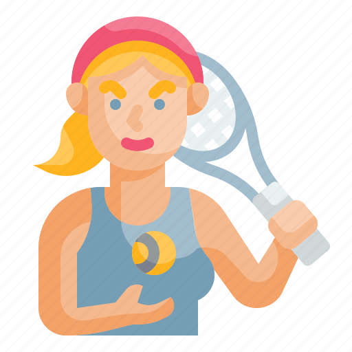 Tennis, player, game, sport, competition icon - Download on Iconfinder