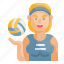 volleyball, sport, player, team, girl 