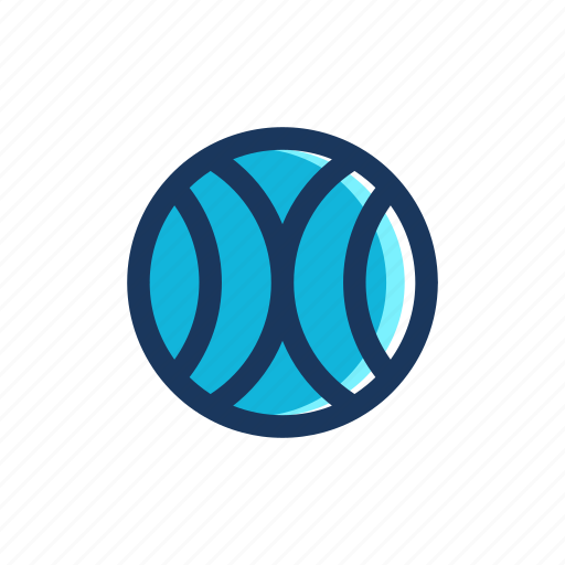 Ball, blue, sport, volley, volleyball icon - Download on Iconfinder