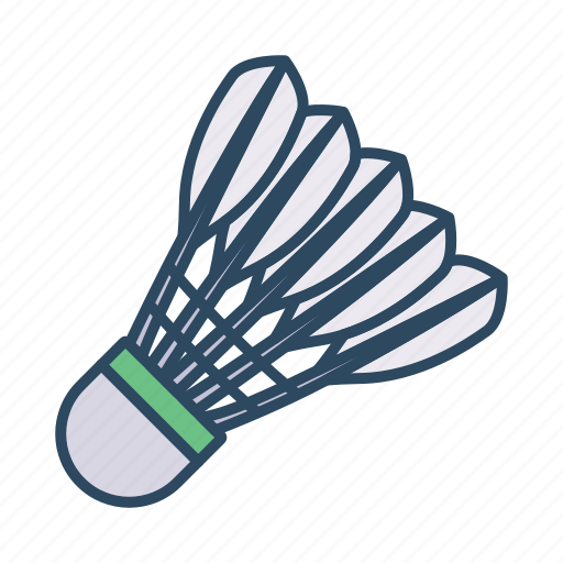 Sport, balls, badminton, badminton cork, cock, shuttle, racket icon - Download on Iconfinder
