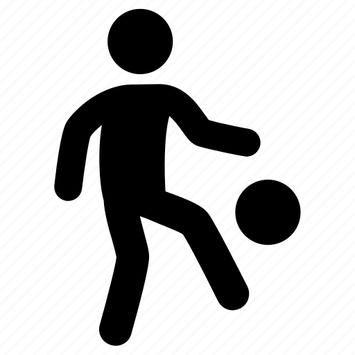 Athlete, ball, football, player, soccer, sport icon - Download on Iconfinder