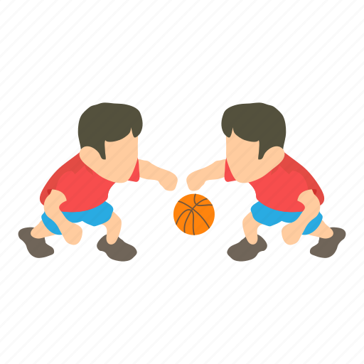 Basketballplayer, isometric, object, sign icon - Download on Iconfinder