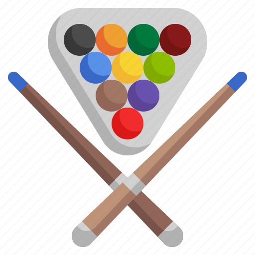 Billiard, snooker, sports, and, competition, leisure, pool icon - Download on Iconfinder