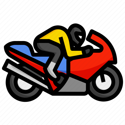 Motorsports, motorcycle, motorbike, speed, extreme icon - Download on Iconfinder