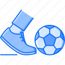 ball, boot, equipment, foot, football, leg, sport