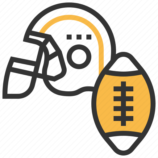 American, football, ball, equipment, game, sport icon - Download on Iconfinder