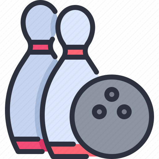 Bowling, leisure, fun, game, sports icon - Download on Iconfinder