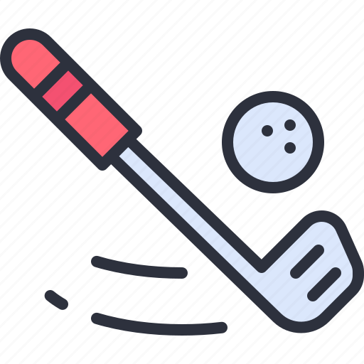 Golf, stick, ball, swing icon - Download on Iconfinder