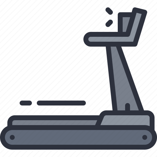 Treadmill, gym, walk, run, exercise icon - Download on Iconfinder