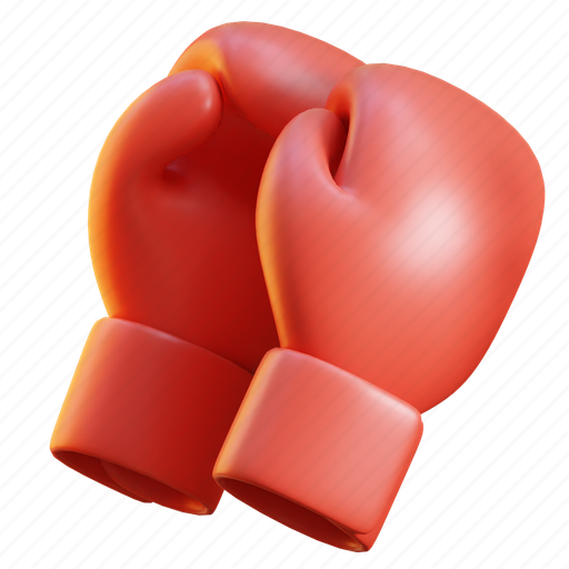 Boxing, boxer, punch, glove, gloves, fight 3D illustration - Download on Iconfinder