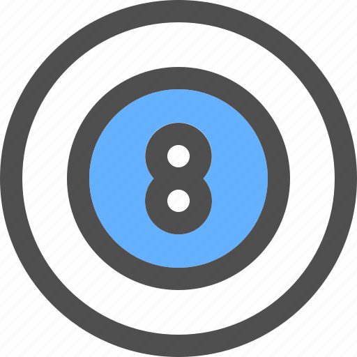 8ball, sport, player, game, exercize, athletics, play icon - Download on Iconfinder