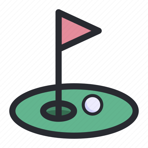 Sport, game, club, golf, target icon - Download on Iconfinder