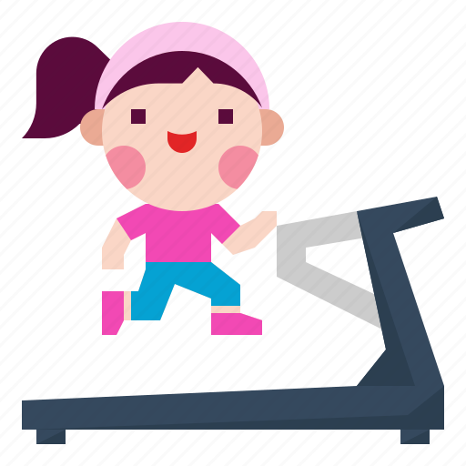Fitness, gym, healthy, treadmill, workout icon - Download on Iconfinder