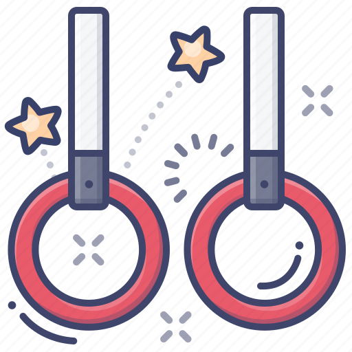Gymnastics, olympics, rings, sport icon - Download on Iconfinder