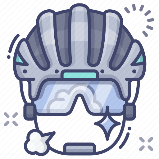 Cycling, glasses, helmet, sport icon - Download on Iconfinder