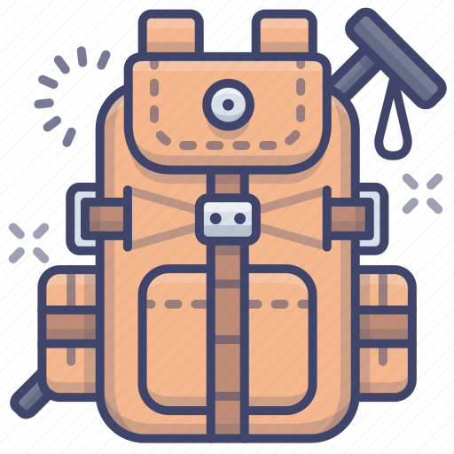 Bag, camping, hiking, outdoor icon - Download on Iconfinder