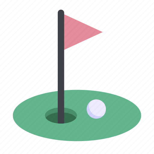 Sport, game, club, golf, ball, target icon - Download on Iconfinder