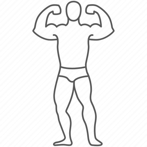 Bodybuilder, fitness, man, sport, strong, gym icon - Download on Iconfinder