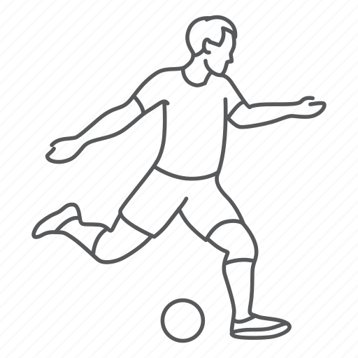 Ball, football, game, man, soccer, sport icon - Download on Iconfinder