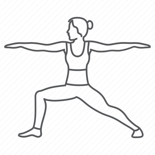 Healthy, sport, stretch, woman, yoga, gym icon - Download on Iconfinder
