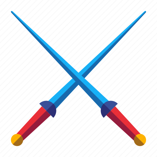 Sport, fencing, competition, sword, fencer, training, fight icon - Download on Iconfinder