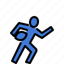 rugby, american football, sport, games, pictogram, olympic