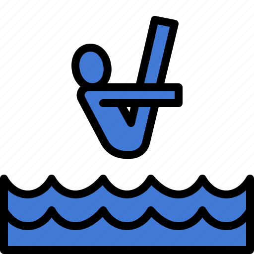 Diving, sport, games, pictogram, olympic icon - Download on Iconfinder