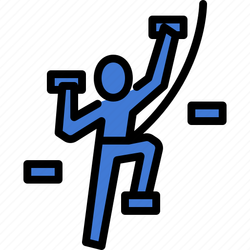Sport, climbing, games, pictogram, olympic, hiking icon - Download on Iconfinder