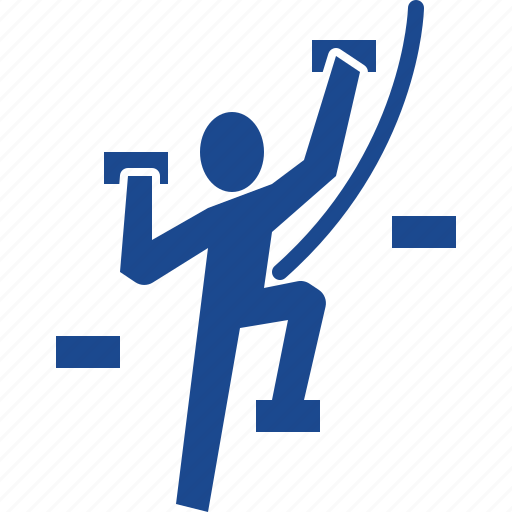 Sport, climbing, hiking, games, pictogram, olympic icon - Download on Iconfinder