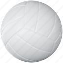 volleyball, volleyball ball, ball, sport, rendering, realistic, match, sports 