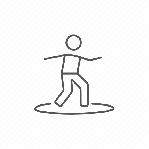 Extreme, male, riding, sea, surfboard, surfer, waves icon - Download on Iconfinder