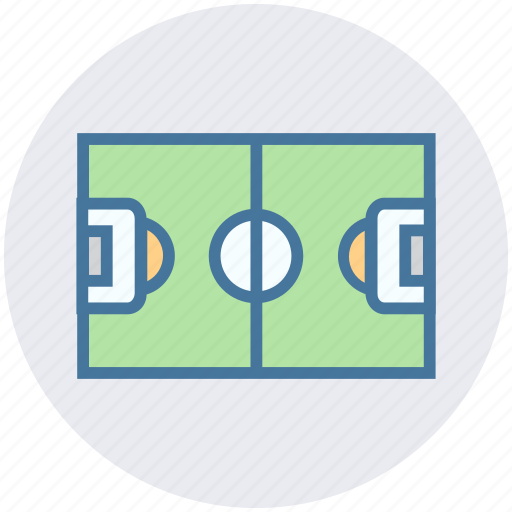 Football course, football ground, football stadium, ground, play area ground, sports, stadium icon - Download on Iconfinder