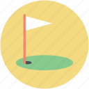 golf, golf ball, golf club, golf course, golf flag