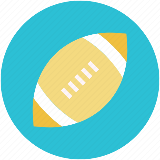 American football, rugby, rugby ball, rugby equipment, sports ball icon - Download on Iconfinder