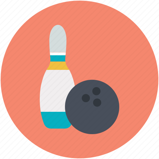Alley pins, bowling ball, bowling game, bowling pins, hitting pins icon - Download on Iconfinder