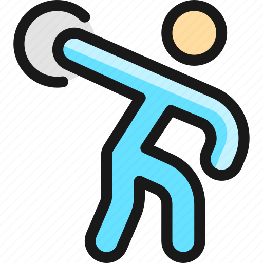 Athletics, discus, throwing icon - Download on Iconfinder