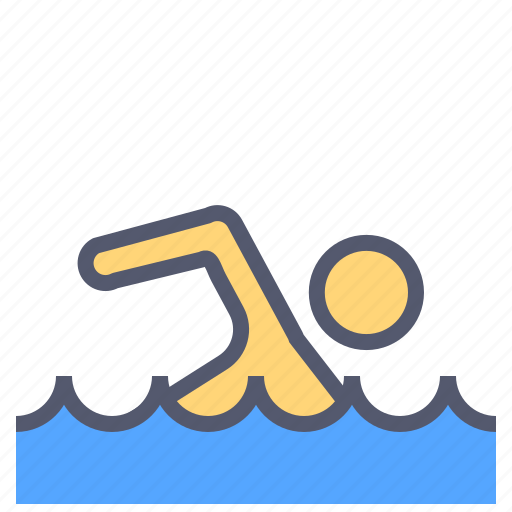 Activity, outdoor, relax, swim, water icon - Download on Iconfinder