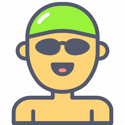 Activity, contest, male, pool, swimer icon - Download on Iconfinder