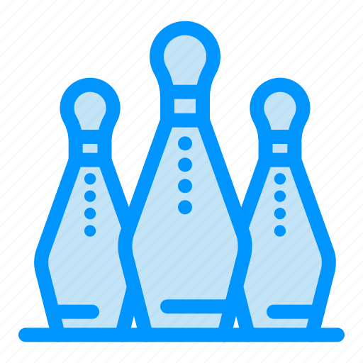 Bowling, game, pins, skittle, sport icon - Download on Iconfinder