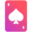 casino card, play card, poker, poker card, poker element, poker spade, poker symbol 