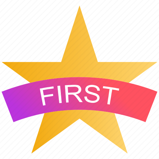 Award, first, first position, medal, reward, star, winner icon - Download on Iconfinder