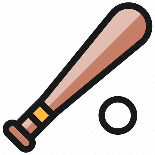 Baseball, bat, ball icon - Download on Iconfinder