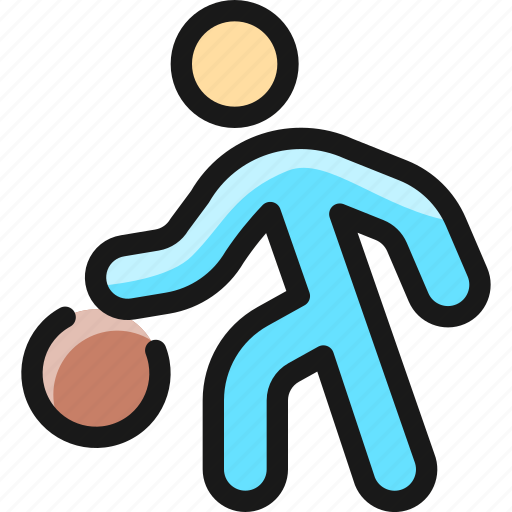 Basketball, ball, dribble, player icon - Download on Iconfinder