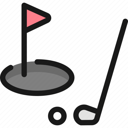 Golf, hole, aim icon - Download on Iconfinder on Iconfinder