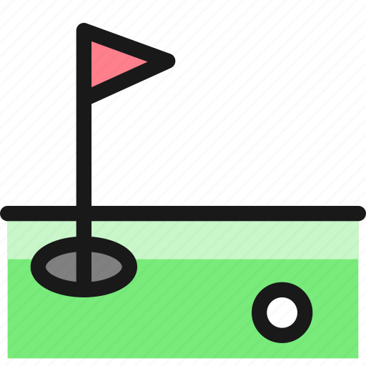 Golf, hole, ball icon - Download on Iconfinder on Iconfinder
