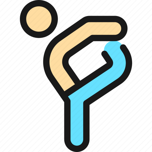 Yoga, stretch, back icon - Download on Iconfinder