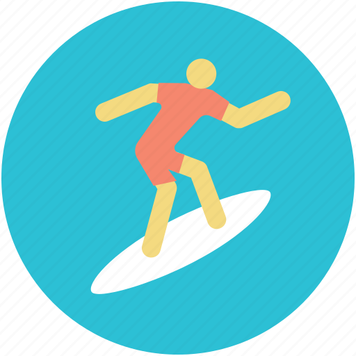 Wakeboarding, water skiing, water sports, water surfing, wave riding icon - Download on Iconfinder