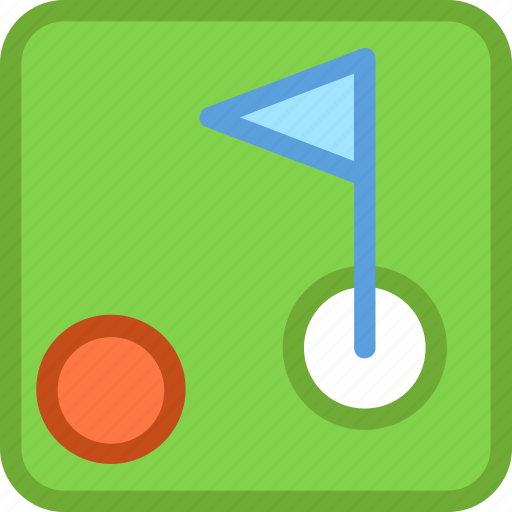 Golf, golf ball, golf club, golf course, golf flag icon - Download on Iconfinder
